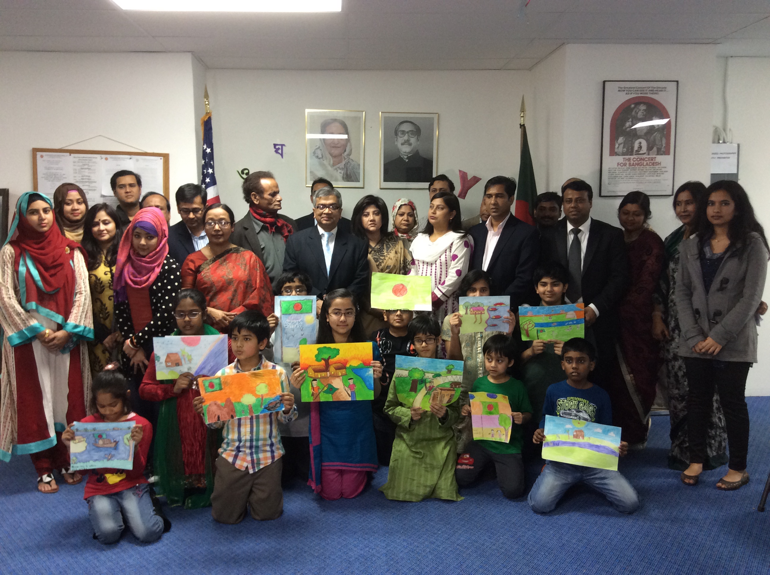 Bangladesh Consulate in New York Celebrates 95th Birth Anniversary and National Children’s Day