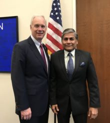 Bangladesh, US on same page in fight against extremism Ambassador Ziauddin meets Senator Ron Johnson