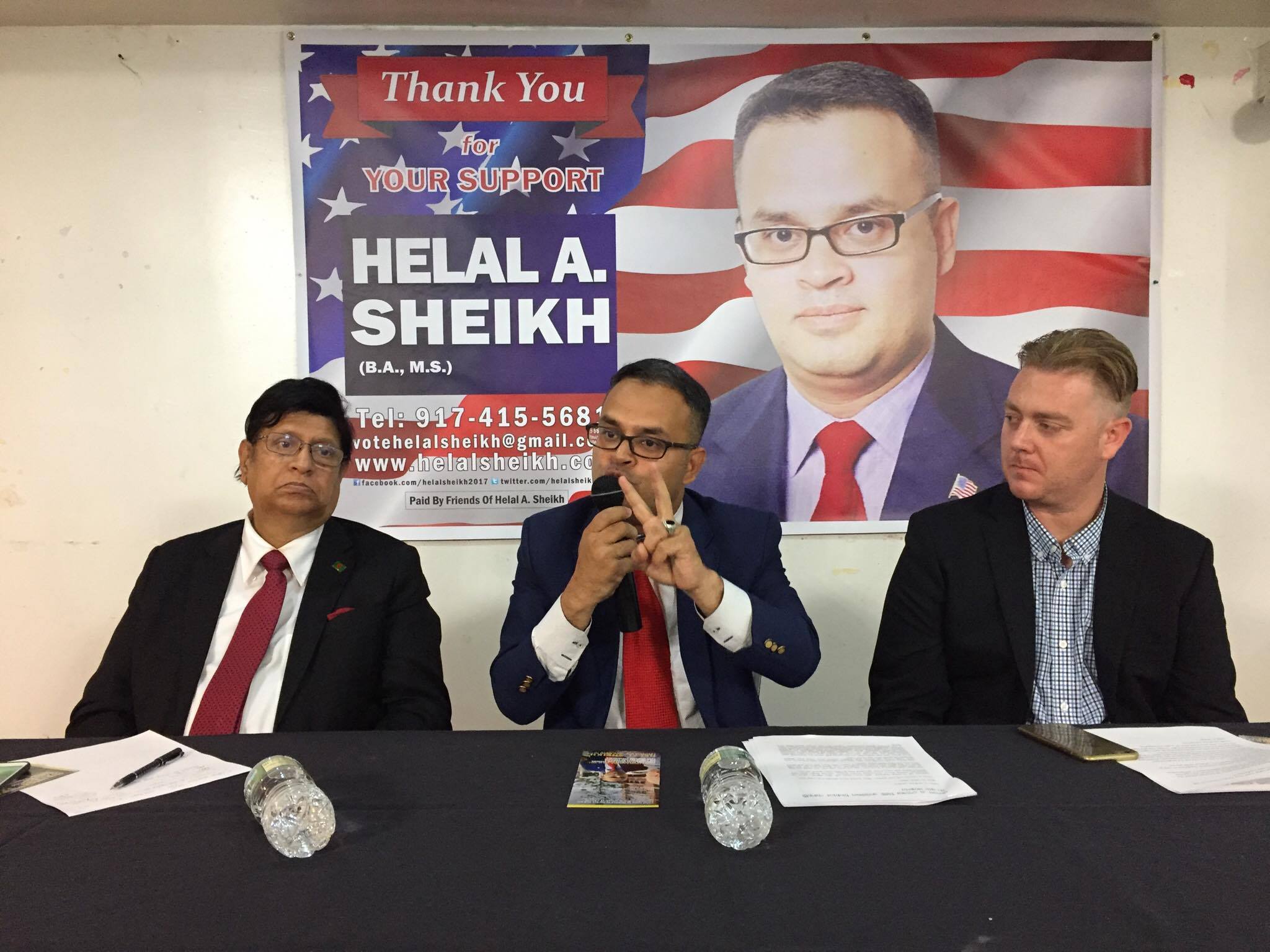 Helal A. Sheikh’s Post Primary Election for New York City Council District 32 Press Conference