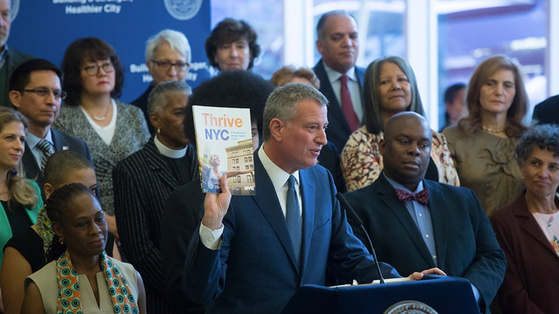 Mayor de Blasio and First Lady McCray Announce New Collaboration to Support Community Mental Health Needs and Recovery Efforts in Puerto Rico