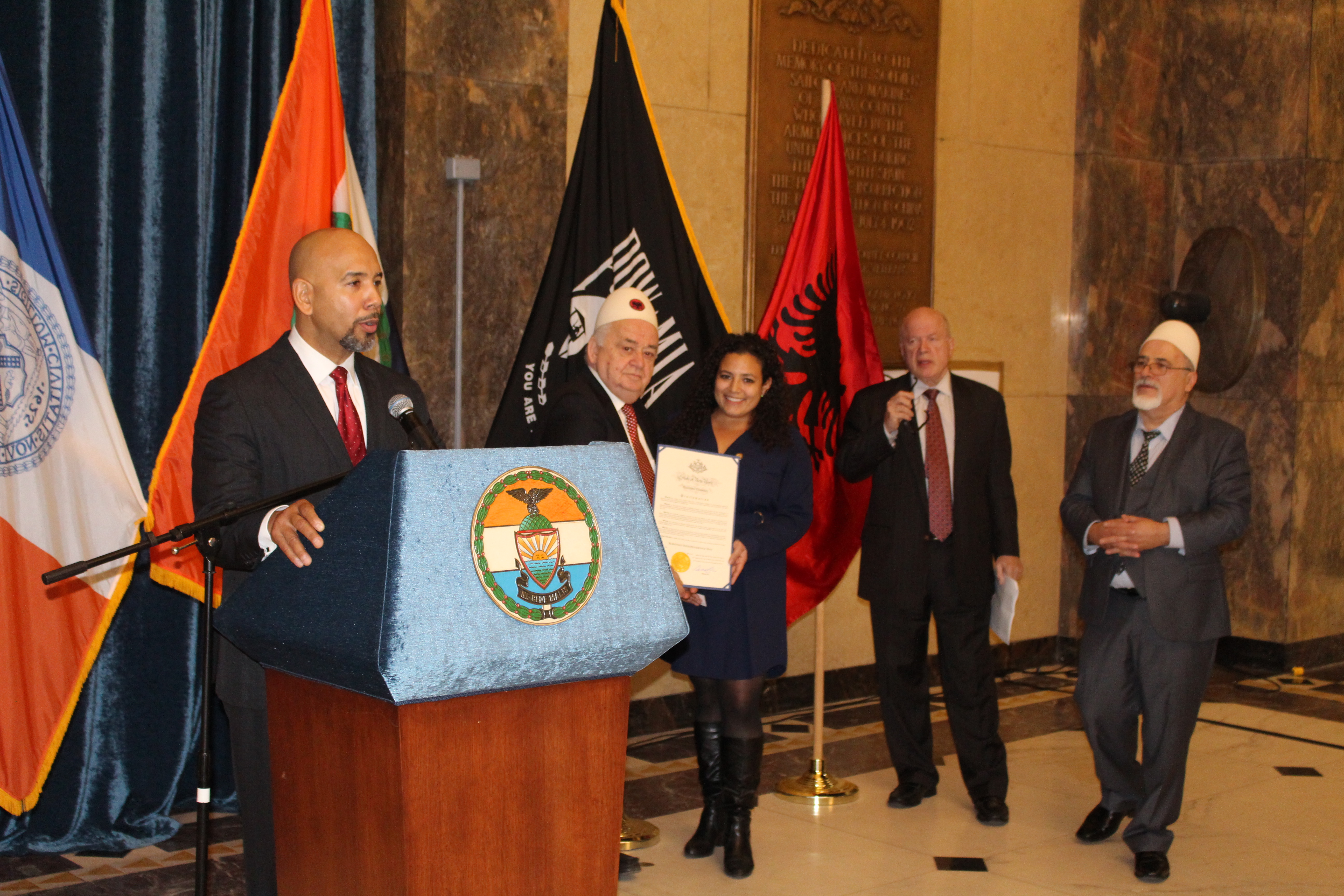 BRONX BOROUGH PRESIDENT DIAZ HOSTS ALBANIAN HERITAGE CELEBRATION – Usa ...